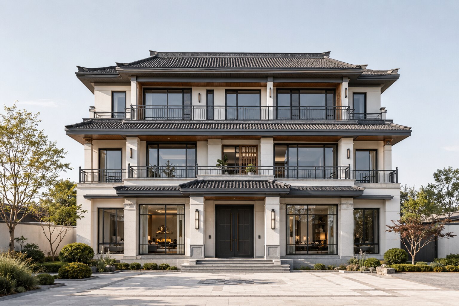 轻钢别墅建筑参考